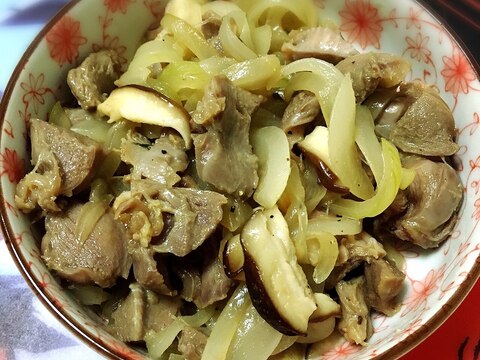 砂肝がやわらかい ほんのり甘い砂肝野菜炒め